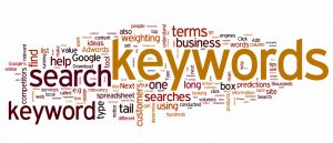 Web keywords