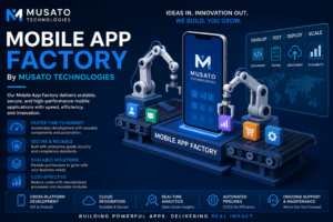 Mobile App Factory by Musato Technologies the leading mobile app developer in Africa