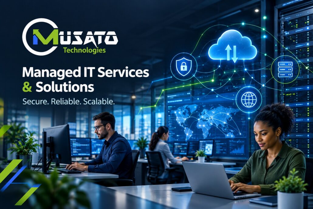 Benefits of Managed IT Services and Solutions by Musato Technologies the innovative and leading IT company