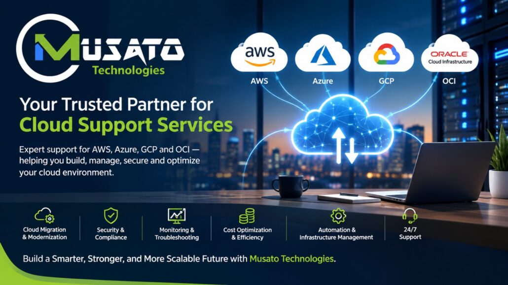 Cloud Support from Musato Technologies