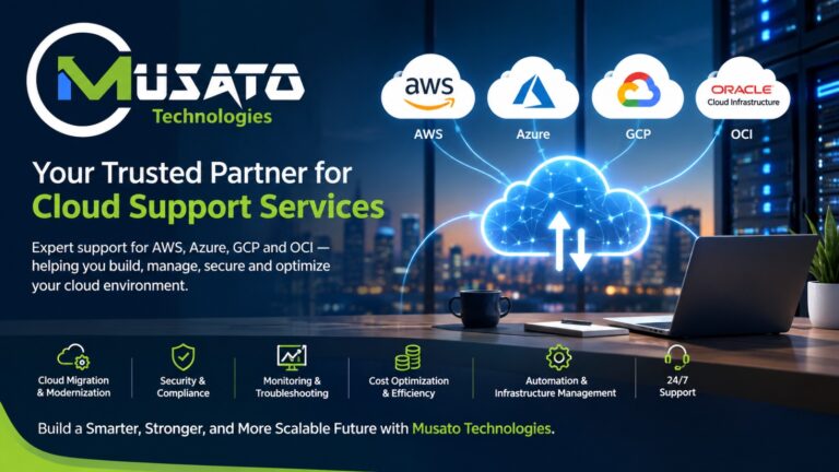 Cloud Support from Musato Technologies